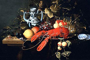 lobster still life